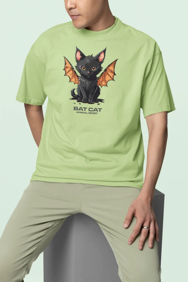 Bat Cat - Cucumber Crush Green